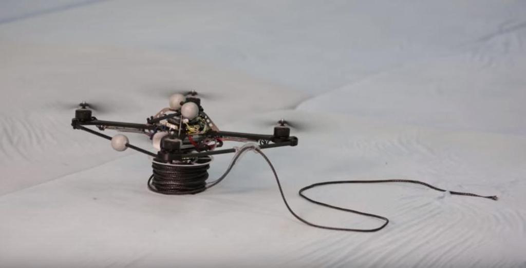 Využití UAV Doprava břemen - Testuje
