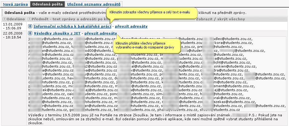 7 Přidání přílohy k e-mailu Pokud je funkce správci povolena, je možné ke zprávě přidat jeden soubor
