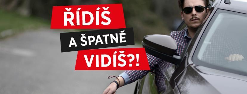 Projekt Slepí Vrazi Měření i v roce 2018 potvrzují: Stav zraku řidičů na našich vozovkách je ALARMUJÍCÍ - - dobrý zrak nebo korekci má pouze 28 % řidičů.