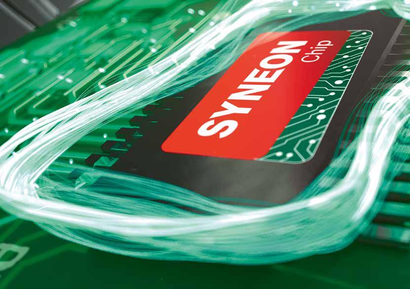 Perfektná súhra s inteligentným riadením Čip Syneon od firmy Bosch rozpozná potrebnú silu podľa danej