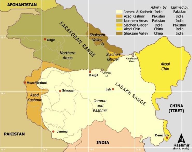 4 Ledovec Siachen (Siachen Glacier) čerpáno z - Polgeo (nedatováno).