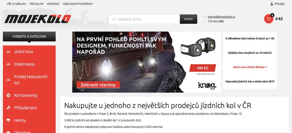 ojedinělý, avšak jejich webové stránky působí poměrně přehledně a věrohodně (Mojekolo, 2016). Na obrázku č.