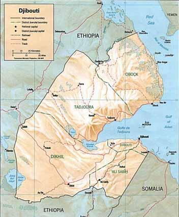 Ovocnářský a vinařský cestopis Džibutsko Nevelké Džibutsko ve východní Africe leží ve strategickém místě průlivové šíje mezi Rudým mořem a Indickým oceánem.