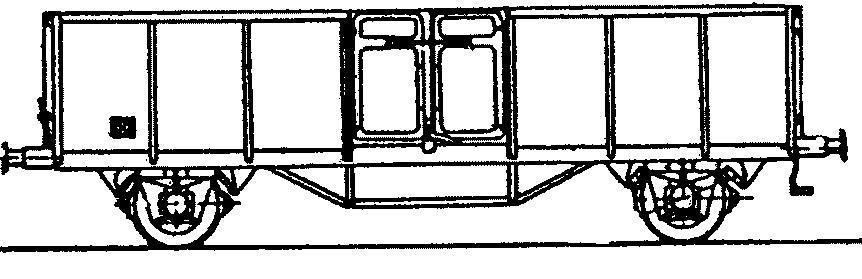 Vte malý uhlák Hmotnost prázdného vozu 12 800 kg Ložná délka 8 760 mm Ložná šířka 2 760 mm Výška