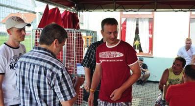 Za 15 let práce ve firmě byli oceněni Jiří Bátěk, Jaroslav Božák, Helena Kolaříková, Miroslav Krabec, Petr Kubálek, Vojtěch Kulka, Milan Kurek, Lukáš Liška, Jaromír Mazánek, Marcela