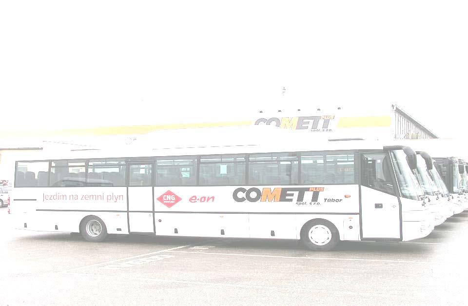 Složení vozového parku - aktuální stav Od roku 2007 nakupujeme pouze autobusy na CNG 1) MHD Celkem 38 autobusů z toho 13 CNG autobusů Využíváme autobusy Ikarus, Irisbus- Karosa,