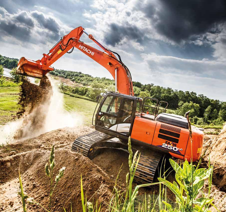 Řada ZAXIS-6 HYDRAULICKÉ RYPADLO Označení modelu : ZX250LC-6 / ZX250LCN-6 Jmenovitý výkon motoru :