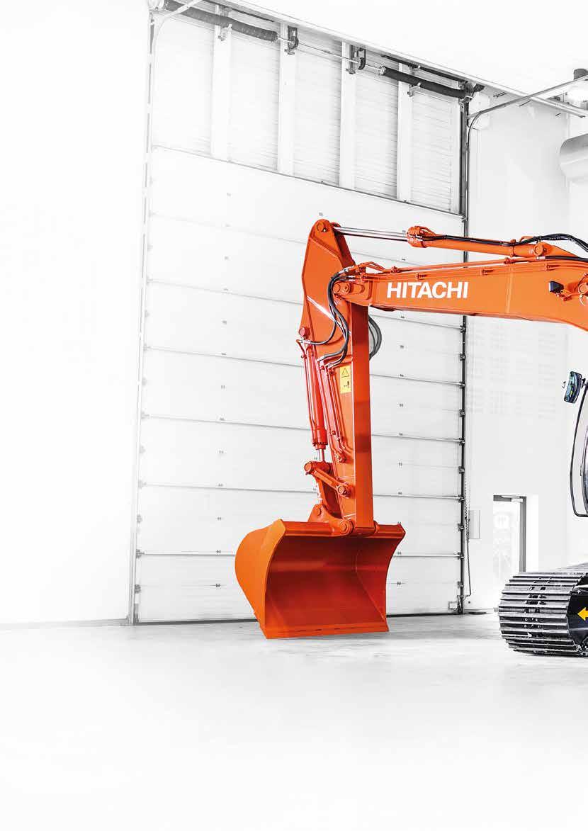 POŽADAVEK DOKONALOSTI Stroj Hitachi ZX250LC-6 byl vyvinut v Japonsku jedním z největších světových výrobců rypadel pro specifické potřeby stavebního průmyslu v Evropě.
