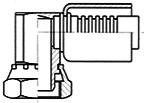Koncovky pro pryžové klimatizační Koncovka 90 ke kompresoru, s vnitřním em UNF 52709 53709 - LW -10-08 1-14 13/32 - BU-52709-10-08-S BU-53709-10-08-S -10-10 1-14 1/2 - BU-52709-10-10-S