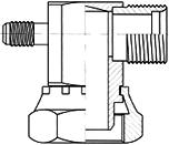 1-14 7/8-14 1 Adaptér R12/R134A - pojistné matice - ventil R134A O-kroužek R12/R134A 7034/35/36 7037 7038 7039 7028 u D pro adaptér