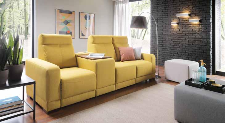 CAPITOL tkanina: PORTO 10 Vytvoř si vlastní nábytek Před výběrem modulů sedačky CAPITOL se