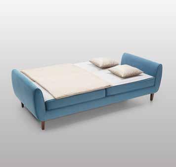 Každopádně tato jednoduchá forma nábytku s ozdobnými lemy v sobě ukrývá výjimečné pohodlí s velmi funkčním využitím obývacího