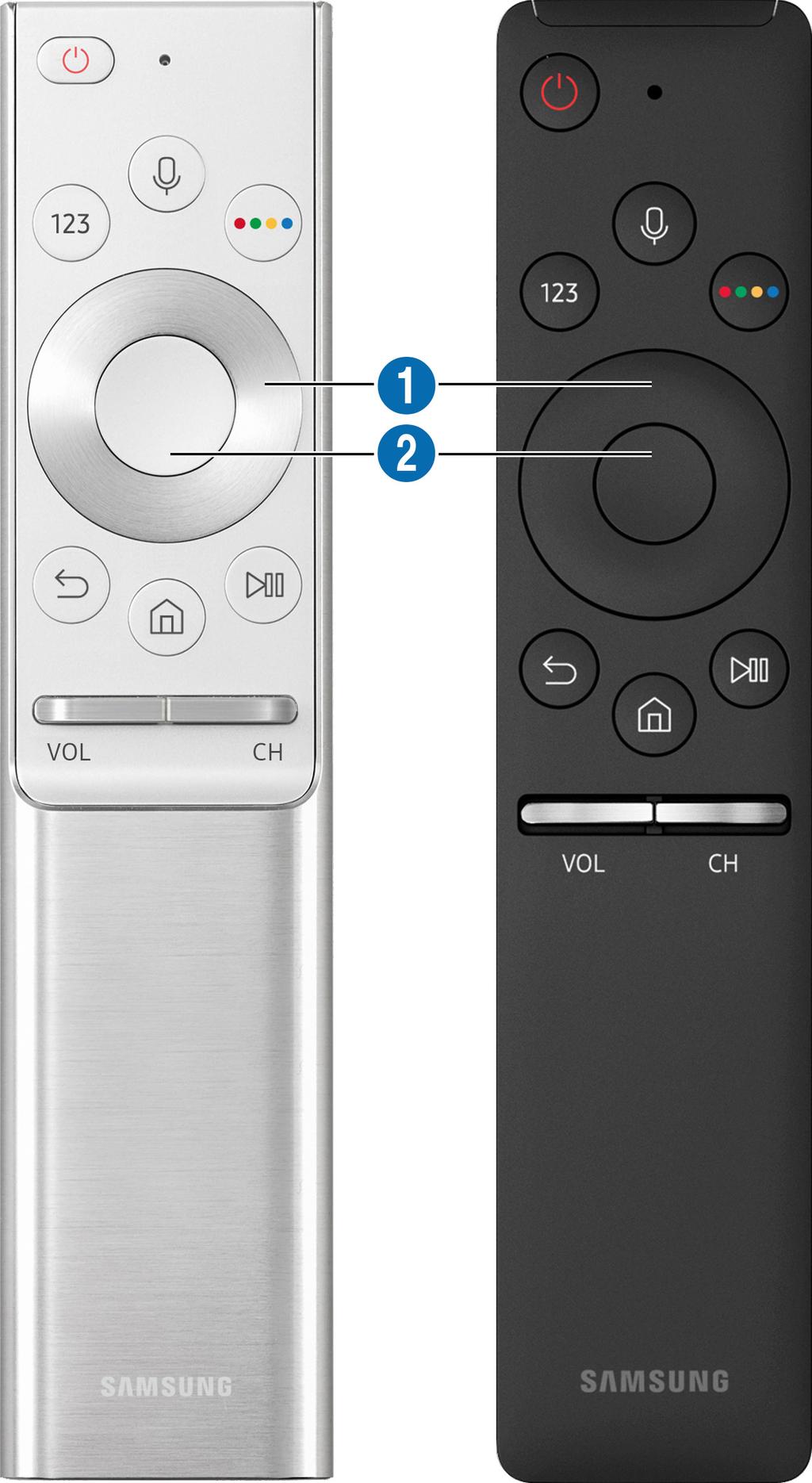 Informace o ovladači Dálkové ovládání Samsung Smart (televizor UHD) Informace o tlačítkách