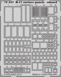 1/3 72 537 B-17 surface panels S.A.