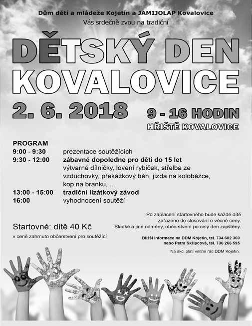 Kojetínský zpravodaj 6/18 DDM Kojetín informuje PŘIPRAVUJEME NA