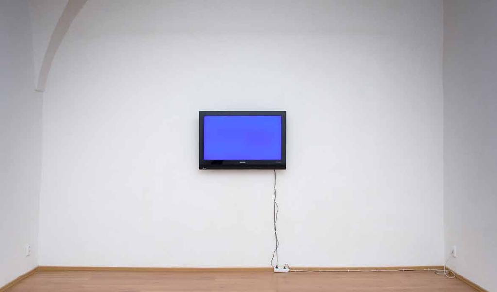 2008, Brno, Galerie Brno, Jak se zachovat, když tě pozvou SAG MIR, WO DIE BLUMEN SIND (ŘEKNI KDE TY KYTKY JSOU), 2008, DVD, 15 min., smyčka Video (slide show) obsahuje 22 446 různě modrých obrázků.