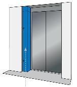 ELEKTRICKÁ SÍŤ: - pohonná jednotka: 3 NPE 50 Hz 400 V / TN-S - osvětlení v kabině: 1 NPE 50 Hz 230 V / TN-S - umístění hl.