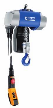 HB-Systém ABUS Pat í k nπmu hodnπ síly ABUS Elektro-Kettenzüge Kraftspender aller ABUS HB- Anlagen sind die ABUS Elektro- Kettenzüge ABUCompact.