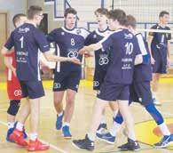 ziskom. VK KDS Sport Košice - ŠK Gymnázium Humenné 0:3 (-22, -16, -16) a 0:3 (-10, -19, -16) ŠK Gymnázium: M. Roháč, Š. Krajník, O. Blicha, T. Coma, P. Bobaľa, B. Hobľák, S. Dudič, F. Marton.