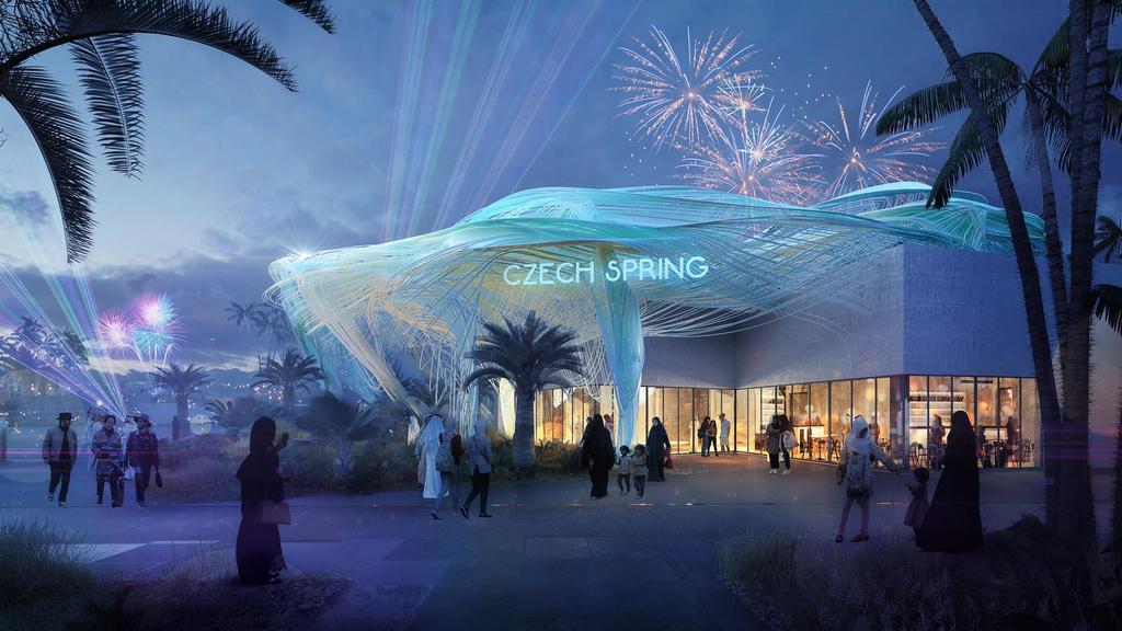 EXPO 2020 DUBAI - Pavillon of the Czech Republic March 2021 Fenix byl kontaktován generálním komisařem české účasti a byla