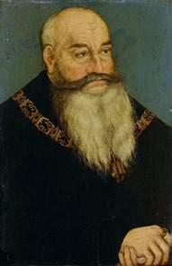 E 270 271 4 Herzog Georg von Sachsen. Porträt Lucas Cranachs d. Ä. Wartburg-Stiftung Eisenach.