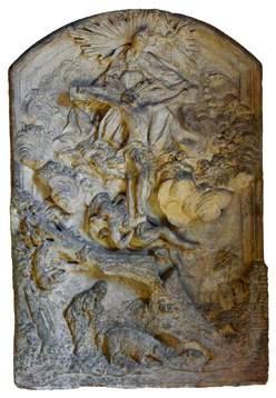 George a Paul Heermannovi, schodiště zdobené sochami Titánů u zámku Troja v Praze, pískovec, 1685 1703. 5 Matthias Wenzel Jäckel, St.