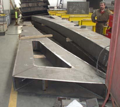 Výroba ocelové konstrukce