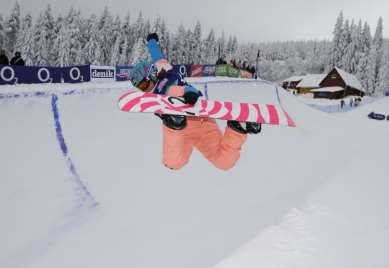 3.2 Technické pojmy Technické pojmy, které se používají pro popis částí nebo vlastností snowboardu jsou následující: front side znamená rotace směrem doprava nebo také přední hrana snowboardu