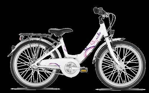 SKYRIDE ZÁKLADNÍ VYBAVENÍ *** Hliníkový rám Hliníková sedlovka Sada hliníkového převodníku se čtyřhrannou osou Aerodynamické ráfky Světla LED se stálým světlem vpředu Zadní světlo Led, které