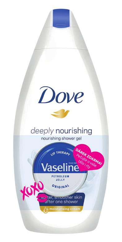 29 % Dove sprchový gel krémový Deeply