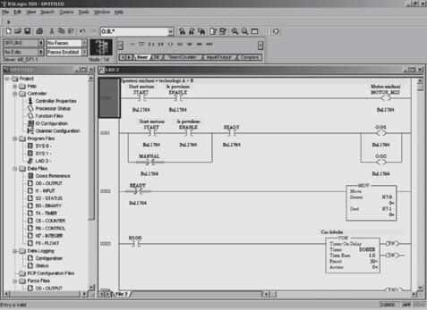 9324-RL0100ENE programovací SW pro SLC TM 500 a pro všechny řídicí systémy MicroLogix TM. RSLogix TM Micro Developer: 9324-RLM0800ENE programovací SW pro MicroLogix TM 1100/1200/1400.