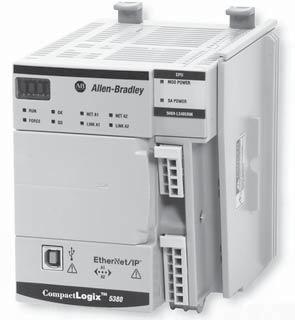 CompactLogix TM Gigabit je nejen extrémně rychlý v Ethernet/IP TM komunikaci ale i jeho početní výkon je přibližně 10x rychlejší oproti předchozí řadě CompactLogix TM 1769.