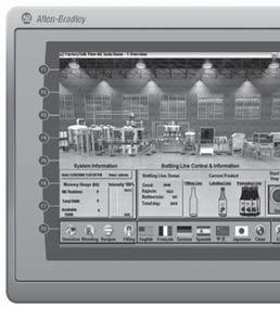 PanelView TM Plus 7 PanelView TM Plus 7 Standard Nová řada operátorský panelů PanelView TM Plus 7 Standard vychází z rodiny operátorských panelů PanelView TM Plus 6 Compact.