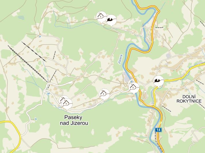 mlýnů se dochoval pouze náhon, nebo odtokový kanál, 75 díky kterým se dozvíme, že se někde poblíž nacházel mlýn.
