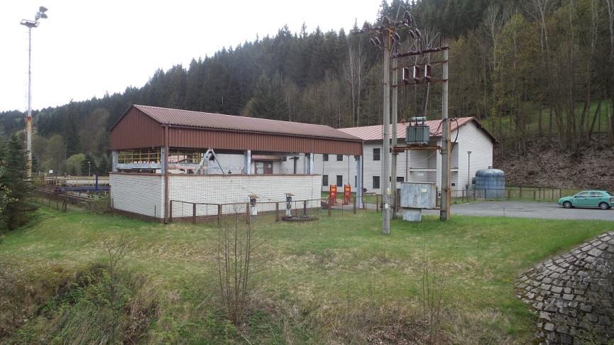Příloha č. 11 - Tříčský, Kružský mlýn Jablonec nad Jizerou, Dolní Tříč řeka Jizera nedochovaný, bez technologie dnes: 309 nepřístupný, čistička odpadních vod Příloha č.