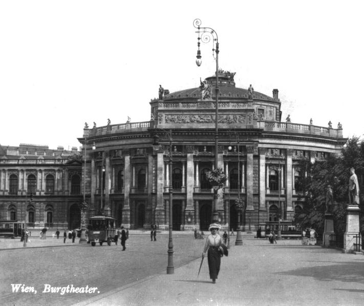 1888. Dvorní divadlo Vídeň dobová