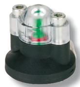 Indikátor PDI jednoduché mechanické zařízení pro kontrolu stavu filtrační vložky přispívá k omezení spotřeby elektrické energie díky upozornění na vysoký tlakový spád pokud je filtrační vložka čistá,