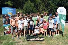 Nedílnou součástí bylo dětem vysvětlit, naučit a vyzkoušet si rybolovné techniky, se kterými se mohou na našich vodách setkat. Jde o lov na položenou, plavanou, přívlač nebo muškaření.