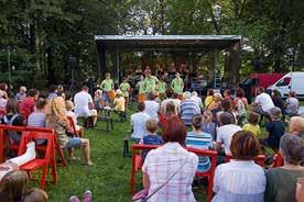 Jazzmani zahráli v Hospůdce Na Marvánku, Na Rychtě, Na Fialce, U Labutě, U Anežky, v Pavilonu, v parku