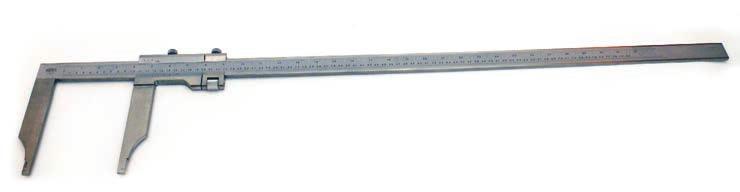 Posuvná měřítka Vernier Calipers Posuvná měřítka se stupnicí z matného chromu. Materiál nerez ocel. Zaoblené čelisti pro vnitřní měření od 10. Aretace šroubek. Jemné stavění.