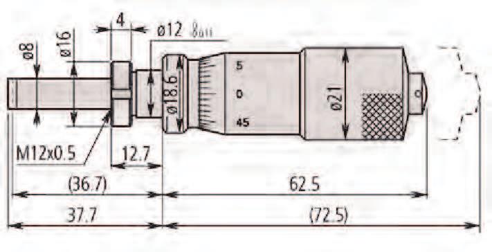 4 3 2 23 22 21 5 2 5 45 Vestavné mikromet.