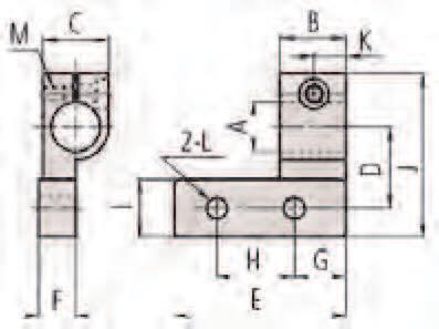 Přípravky pro vestavné mikrometrické hlavice s upínací maticí A B C D E F G H I J K L 33559 9,5 6 15 2 24 5 11 8,5