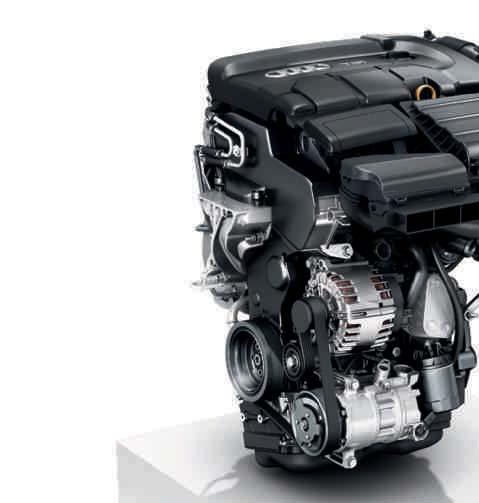 TDI Motory TDI zajišťují kombinací přímého vstřikování a přeplňování turbodmychadlem vynikající výkonnost díky