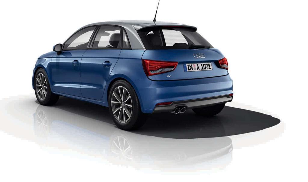 Průvodce styly Audi A1 Sportback sport v modré