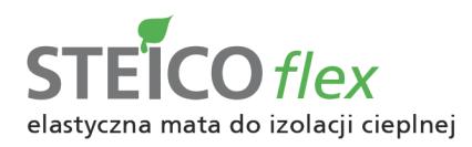 STEICO PRODUKTŲ MAŽMENINĖS KAINOS Galioja nuo 2012.03.01d. Elastinga šilumos izoliacijos plokštė Atitinka PN EN 13171 normas.