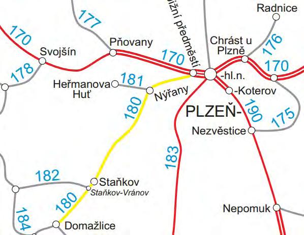 Mdernizace trati Plzeň -