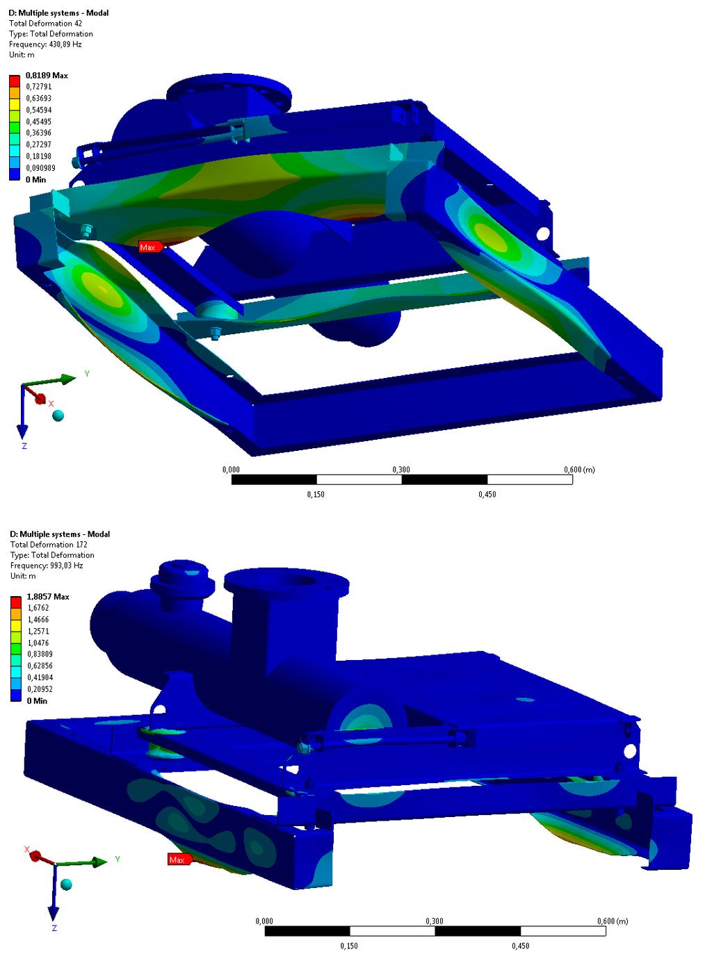 MODÁLNÍ ANALÝZA ŠASI 3D38 Obr. 4.