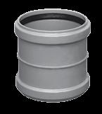 PVC SN 4, SN 8 Přesuvná spojka S L1 KGU100 100 2,9 122 KGU125 125 2,9 141 KGU150 150 3,6 154 KGU200 200 4,4 217 KGU250 250 5,5 254 KGU300 300 6,9 297 KGU400 400 8,8 325 KGU500 500 9,8 462 Flexibilní
