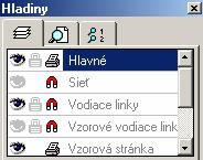 2. PRÁCA S PRACOVNOU PLOCHOU Hladiny: Hladiny alebo vrstvy je možné prirovnať ku skladaniu obrázkov z častí nakreslených na priehľadných fóliách.