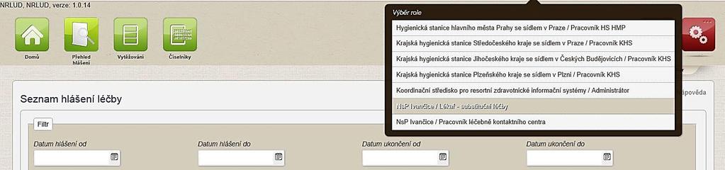 Uživatelská příručka Obrázek 1 - Uživatel s více aplikačními rolemi Definované uživatelské role, společně s přihlašovacím jménem (login) a heslem, zajišťují jednoznačnou identifikaci, autentizaci a